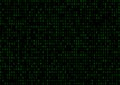 Blue binary code Royalty Free Stock Photo