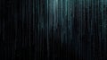 Blue and black background with glowing green lines of a matrix theme AIG535 Royalty Free Stock Photo