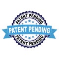 Rubber stamp with Patent pending concept Royalty Free Stock Photo