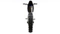 Blue and black sport bike for cross-country on a white background. Racing Sportbike. Modern Supercross Motocross Dirt Bike. 3D