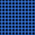 Blue black tablecloth pattern Royalty Free Stock Photo