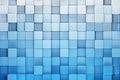 Blue blocks abstract background Royalty Free Stock Photo
