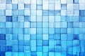 Blue blocks abstract background Royalty Free Stock Photo