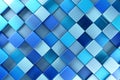 Blue blocks abstract background Royalty Free Stock Photo