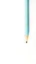 a blue blunt pencil Royalty Free Stock Photo