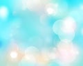 Blue blurred background.Abstract bokeh Royalty Free Stock Photo