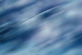 Blue blurred gradient background. Mixed motion texture. Abstract diagonal lines wallpaper