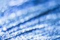 Blue bokeh. Abstract background.