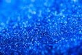Blue bokeh abstract light glitter texture Royalty Free Stock Photo