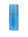 Blue bottle, deodorant, isolated Royalty Free Stock Photo