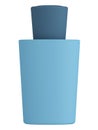 Blue bottle shampoo