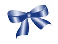 Blue bow