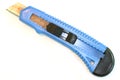 Blue Box Cutter Royalty Free Stock Photo