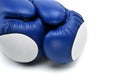 Boxing gloves on a white background.Mitt Royalty Free Stock Photo