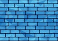 Blue brick