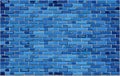 Blue Brick Wall