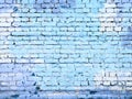 Blue brick wall stone texture background for design Royalty Free Stock Photo