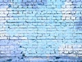 Blue brick wall stone texture background for design Royalty Free Stock Photo