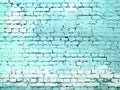 Blue brick wall stone texture background for design Royalty Free Stock Photo