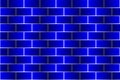 Blue bricks - vector pattern