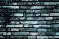 Blue bricks wall background Royalty Free Stock Photo