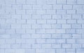 Blue brickwall background Royalty Free Stock Photo