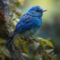 Blue Brid Royalty Free Stock Photo