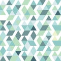 Blue bright abstract triangles background