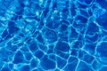 Blue and bright ripple water and surface in swimming pool , Beau Royalty Free Stock Photo