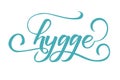 Hygge brush calligraphy