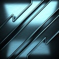 Blue brushed metal background Royalty Free Stock Photo