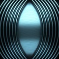 Blue brushed metal background Royalty Free Stock Photo