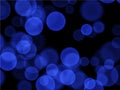 Blue bubble background vector texture pattern for presentations or website background Royalty Free Stock Photo