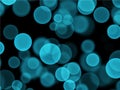 Blue bubble background vector texture pattern for presentations or website background Royalty Free Stock Photo