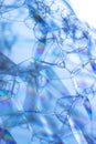 Blue Bubbles Macro Abstarct Background Royalty Free Stock Photo