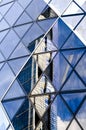 Blue Building reflections, London