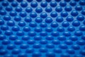 Blue bumpy surface abstract Royalty Free Stock Photo