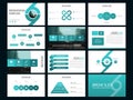 Blue Bundle infographic elements presentation template. business annual report, brochure, leaflet, advertising flyer,