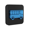 Blue Bus icon isolated on transparent background. Transportation concept. Bus tour transport sign. Tourism or public
