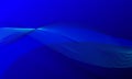 blue business lines wave curves smooth gradient abstract background Royalty Free Stock Photo