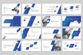 Blue business presentation and slide layout background for business annual reports, flyers, marketing, flyers, advertising brochur