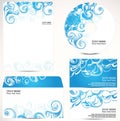 Blue business template