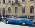 Blue Cadillac Deville