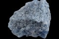 Blue Calcite Closeup Royalty Free Stock Photo