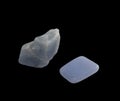 Blue calcite Royalty Free Stock Photo