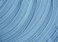 Blue cambrian cosmetic clay texture close up. Royalty Free Stock Photo