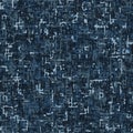 Blue camouflage pattern with small abstract shapes