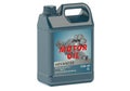 Blue canister motor oil