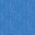 Blue canvas seamless vector woven texture pattern with crossing irregular lines for fabric, wallpaper, scrapbooking