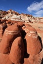 Blue Canyon, section of Moenkopi Wash in northeast Arizona Royalty Free Stock Photo